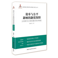 效率与公平兼顾的制度保障：公有制为主体的基本经济制度