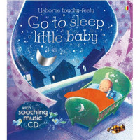 Go to Sleep Little Baby (Board book+CD)宝贝睡吧