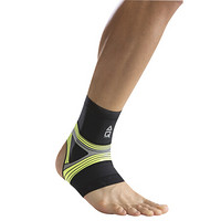 AQ护踝篮球足球羽毛球运动护脚踝脚腕护具夜跑装备翼跑系列荧光黄 R20605L