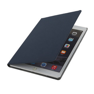 伟吉iPad平板保护套 纯色系列苹果平板保护套 深蓝色 适用于2017款iPad