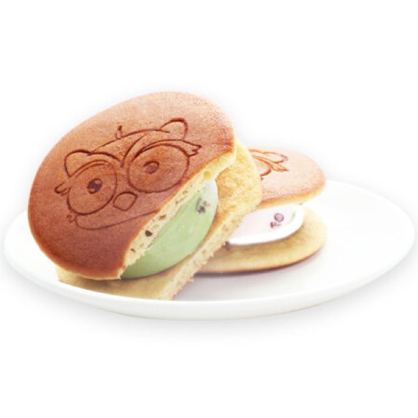 商品元祖ganso 铜锣烧冰淇淋 红豆牛奶味60g/个 9个起售