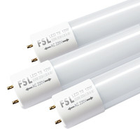 佛山照明(FSL)LED节能灯管T8双端灯管长0.9米12W黄光3000K 晶辉单支装