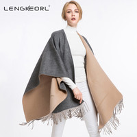 LENGKEORL 凌克 加厚羊毛围巾 ZYLK04019