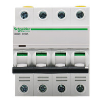 施耐德电气 空气开关 IC65N 4P D50A A9F19450 微型断路器