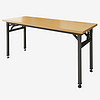 木游记 培训桌折叠长条会议桌职员学习桌子办公桌电脑桌书桌140*60*75cm MYJPXZ-2023