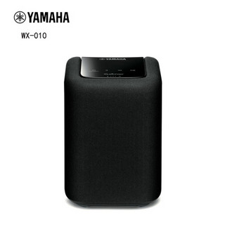 雅马哈（YAMAHA）WX-010 音箱音响 迷你音响 桌面音响 蓝牙音响 无线WIFI 黑色