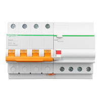 施耐德电气 EA9R 4P 电子式 6KA EA9RN4C4030CNEW 微断漏电保护断路器