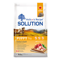 耐吉斯SOLUTION 加拿大进口幼犬狗粮6kg 火鸡肉苹果配方口味 天然粮低敏中小型犬幼犬粮