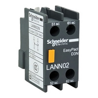 施耐德电气 EasyPact D3N附件 2NC LANN02N 接触器附件