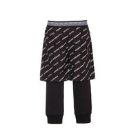 YOUNG VERSACE 范思哲 奢侈品童装 男童黑色棉纤字母logo休闲裤 YVMPA172 YNY206 Y4334 6A/6岁/120cm