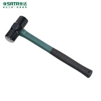 世达(SATA) 纤维柄八角锤8磅 木柄石工锤木工铁榔头长方型建筑锤石工锤子 92345 现货