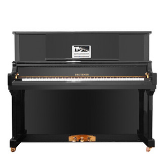 普鲁特娜（PRUTENER） 全新德国钢琴 立式 考级演奏钢琴  123-SN黑色全国联保