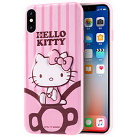 Hello Kitty 苹果x/xs手机壳iPhoneX/Xs保护套 卡通可爱全包防摔立体手机套 萝莉凯蒂猫