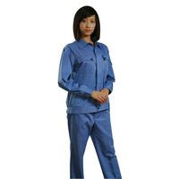 星工（XINGGONG）防静电服 防尘服科研实验化工厂工作服劳保服定制 天蓝S码2002-27