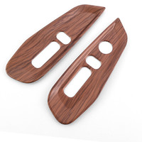 小忙牛（Mcow）小忙牛改装饰适用2019款本田CRV桃木纹内饰17/18中控排档位面板贴 座椅调节面板