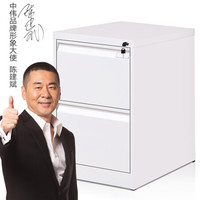 中伟办公家具文件柜卡箱A4挂快捞资料柜办公柜二斗卡箱加厚款