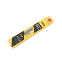 得力(deli) SK5美工刀片10片装壁纸刀片DL4281 (10盒装)