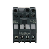 Schneider 施耐德三极接触器 D3N 3级接触器 18A 380V 50Hz 1NO  LC1-N1810Q5N（2个装）