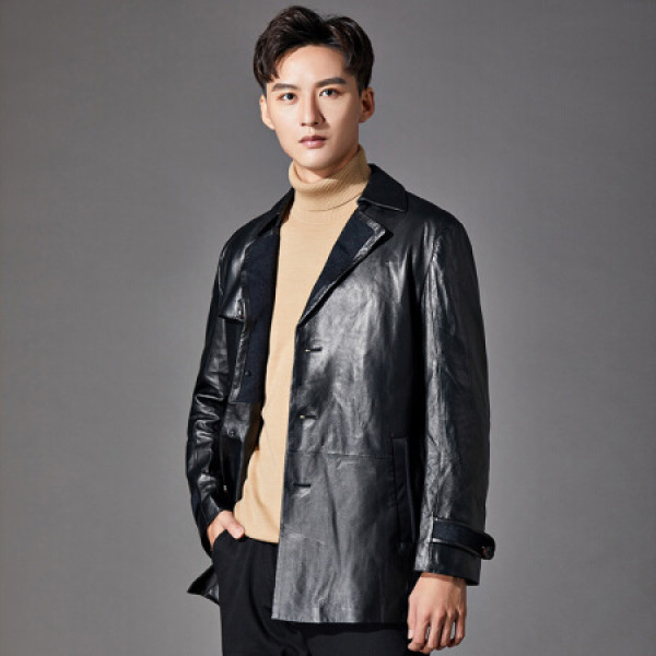 百科首页 服饰鞋包 男装 男外套 男士皮衣 步森 商品首页  收藏