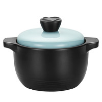 VATTI 华帝 T2505 陶瓷炖煲 2.5L 黑色  