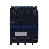 伊莱科(ELECALL)CJX2-3210(220V) 交流接触器32A单相交流器空调线圈32A小型微型接触式继电器AC220V