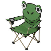 MAC 折叠美术椅子 小凳子 孩子画画椅子小号 迷你写生椅轻便 户外折叠椅便携 KBATA卡通椅青蛙