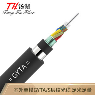 汤湖 GYTA/S-288B1.3 室外288芯单模层绞式铠装光缆光纤线100米