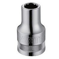 世达（SATA）13617 12.5MM系列12角套筒30MM