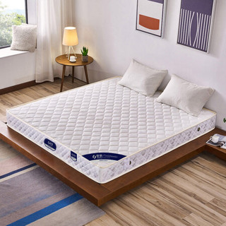 佳佰 床垫 整网弹簧环保透气床垫子 海绵厚席梦思双人床垫1.8米 CD106-180A