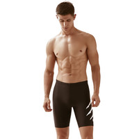 迪士尼 DISNEY 五分泳裤 男士游泳裤 漫威正版授权弹力舒适速干不贴身 黑豹款3XL码