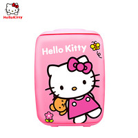 Hello Kitty 车载冰箱车家两用迷你便携女生学生宿舍冷暖箱 4L粉红色 *2件