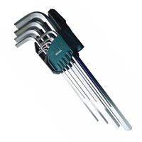 世达（SATA）09103A 9件套铬钒钢特长内六角扳手 /套 定制