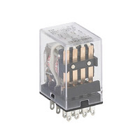 德力西电气（DELIXI ELECTRIC）继电器 CDZ9-54PL （带灯）DC24V（10个装） 定制