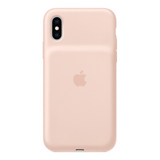 Apple iPhone XS 智能电池壳 - 粉砂色