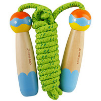 Joan Miro 美乐 儿童跳绳 幼儿卡通棉木质跳绳蓝色户外运动玩具JM10186
