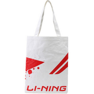 LI-NING 李宁 运动包 ABLN134-4 白色涂鸦