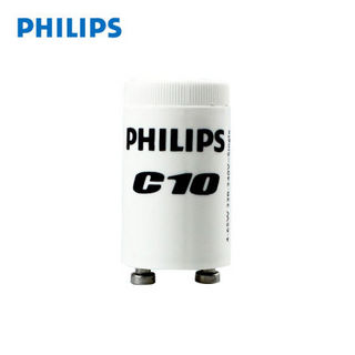 飞利浦PHILIPS C10 4-65W 启辉器荧光灯管启动器T5T8灯管起跳器跳泡 500只装