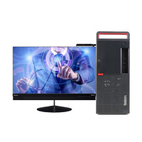 Lenovo 联想 ThinkCentre M920t 八代酷睿版 19.5英寸 商用台式机 黑色 (酷睿i7-8700、2G独显、8GB、1TB HDD、风冷)