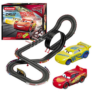 Carrera卡雷拉轨道赛车汽车总动员儿童玩具男孩6岁GO系列1:43双人竞技遥控汽车玩具车轨道车套装 20062417