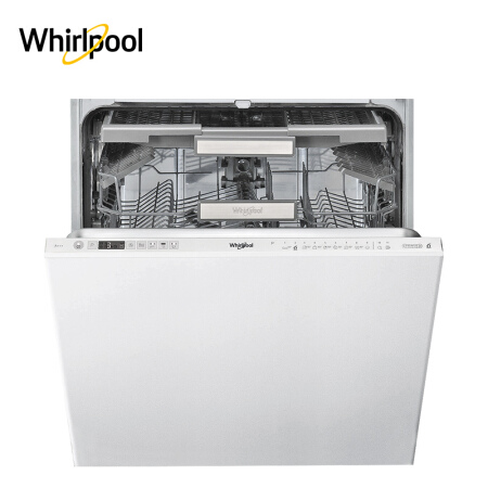 惠而浦whirlpoolwio3o33delcn洗碗机家用全自动原装进口全嵌入式