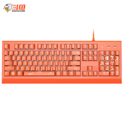 DOUYU 斗鱼 DKM170 机械键盘 104键游戏键盘 *2件