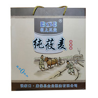 坝上三宝 BSSB 坝上三宝纯莜面面条燕麦粗粮挂面饸饹面150g*10袋