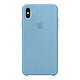 Apple iPhone XS Max 硅胶保护壳 - 菊蓝色
