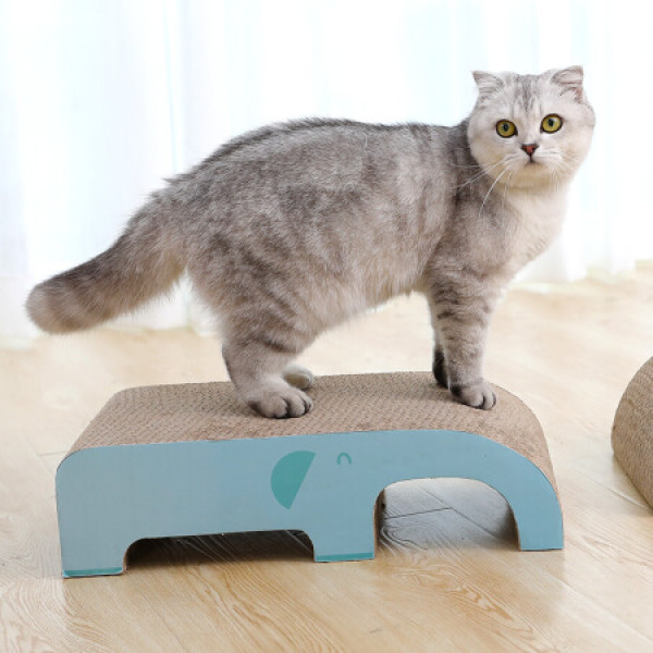 商品华元宠具(hoopet)猫抓板耐磨瓦楞纸猫爬板练爪磨爪器防猫抓沙发猫