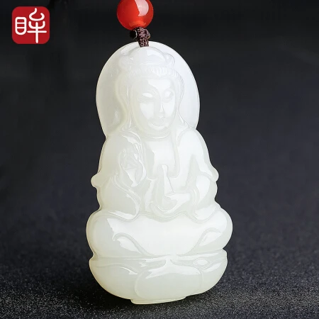 印象眸 IMPRESSION EYES  和田玉观音吊坠男款玉坠