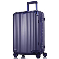 博兿(BOYI)BY-16006 铝镁合金框男女士万向轮拉杆箱行李箱29英寸 情迷蓝