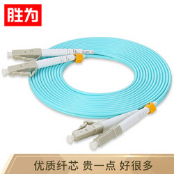shengwei 胜为 电信级万兆光纤跳线 40米 OM3网线多模双芯LC-LC光纤尾纤 FOC-1400