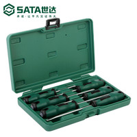 世达(SATA) 6件套T系列一字、十字螺丝批组套电工工具螺丝刀起子 09309 现货