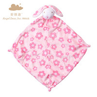 安琪迪（Angel Dear）安抚巾 婴儿玩具口水巾儿童陪睡安抚毯 毛绒布艺安抚玩偶0-1-2-3岁 花朵兔