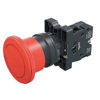 施耐德 XA2 红色 塑料 按钮 XA2ET42 40mm蘑菇头急停按钮
